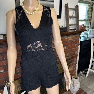 Nightcap by Carisa Rene Lace Romper